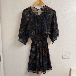 Free People Anna Mini Chiffon Dress Size XS